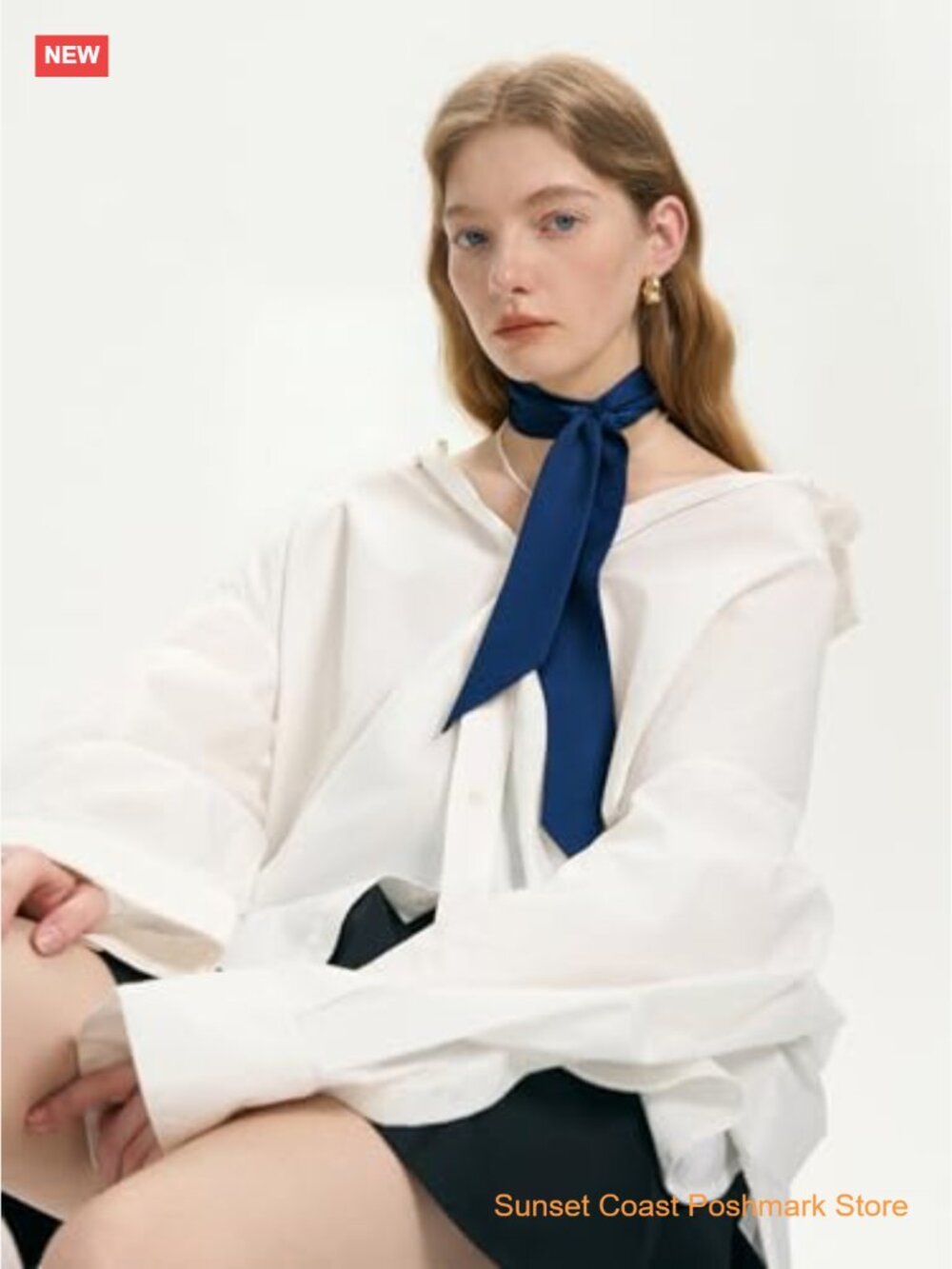 100% Mulberry Silk Luxurious Neck Scarf Headband and Hair Bandana - Picture 6 of 7